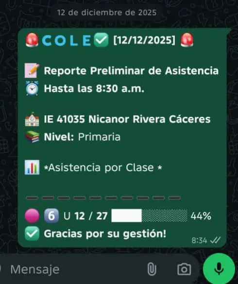 Asistencia Automática